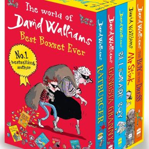 David Walliams Series 1 - Best Box Set Ever 5 Books Collection Set